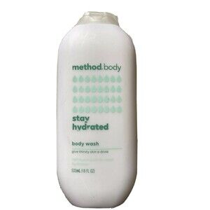 Method  Body  Body Wash Stay Hydrated 18 fl oz Give Thirsty Skin A Drink New